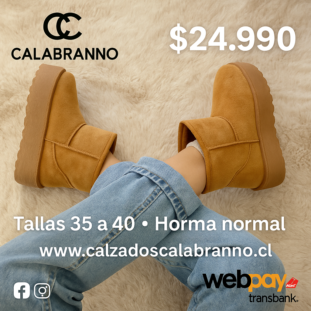 BOTINES MUJER TERMICOS CAMEL