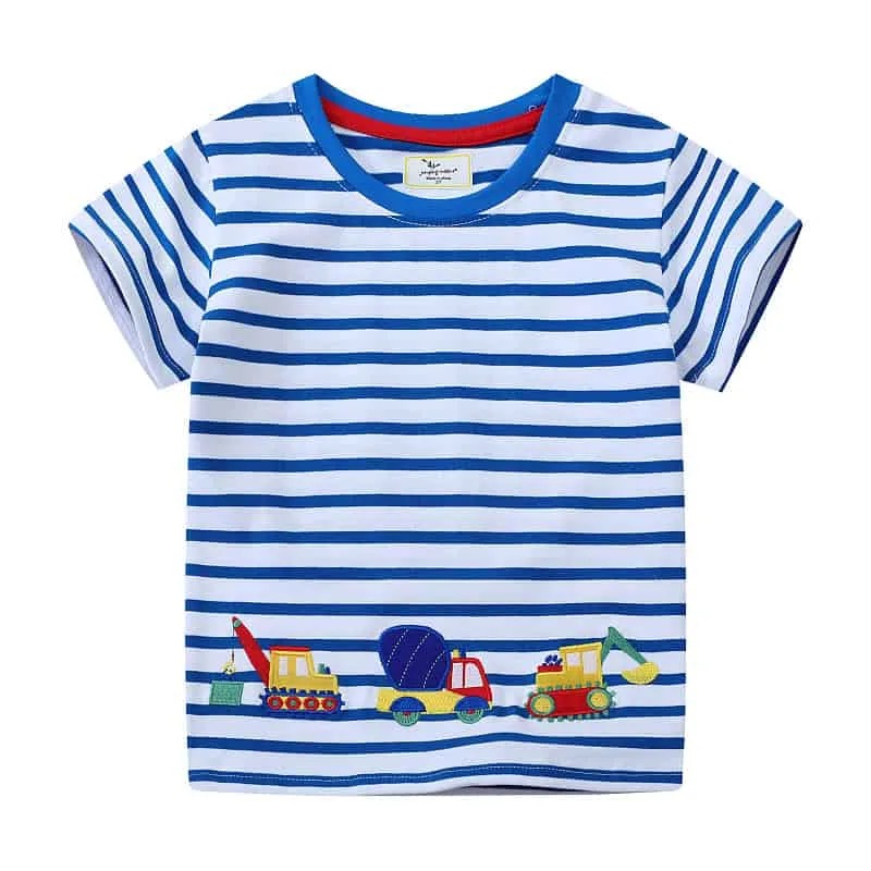 Polera Niño 100% Algodón Jumping Meters.