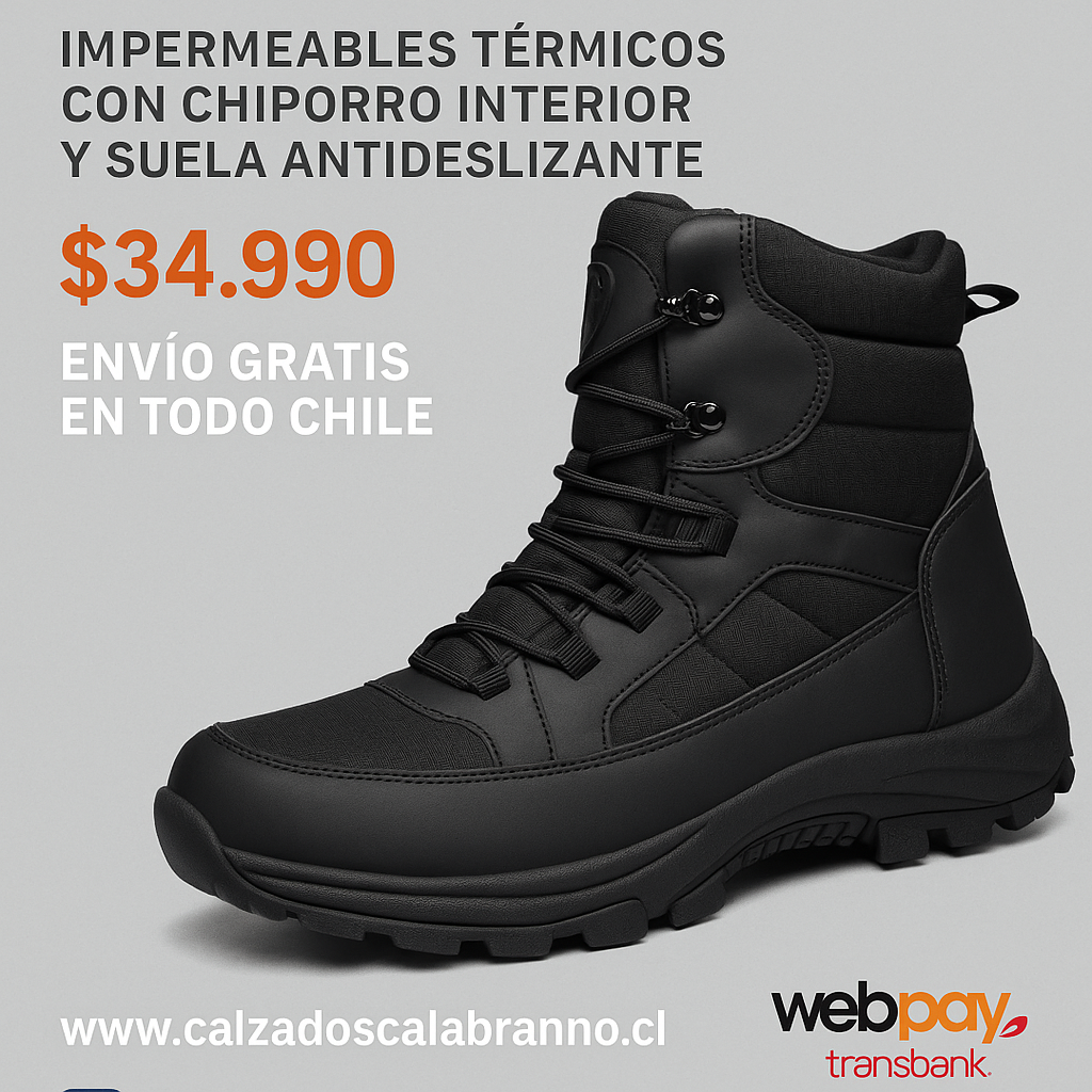 BOTOTOS HOMBRE IMPERMEABLES TACTICOS