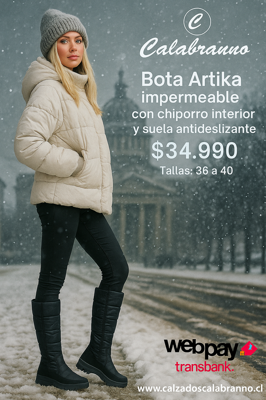 BOTAS MUJER IMPERMEABLES ARTIKA PRO