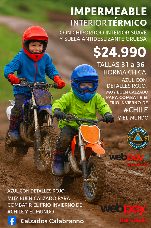BOTAS NIÑOS IMPERMEABLES APT Sport
