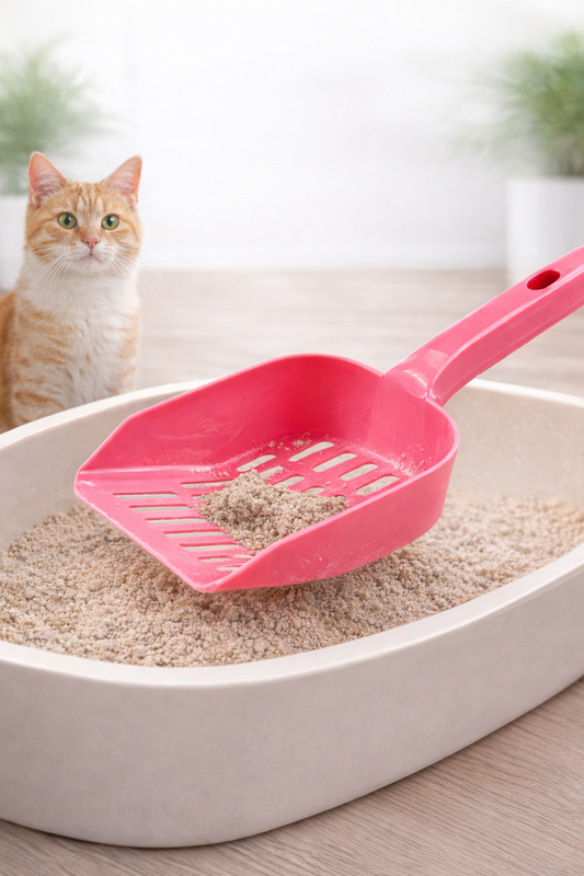 🐾 Pala Recolectora de Desechos para Gato – Higiene Fácil y Rápida