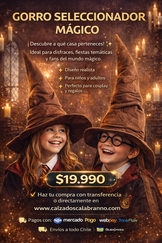 🧙‍♂️ SOMBRERO SELECCIONADOR MÁGICO