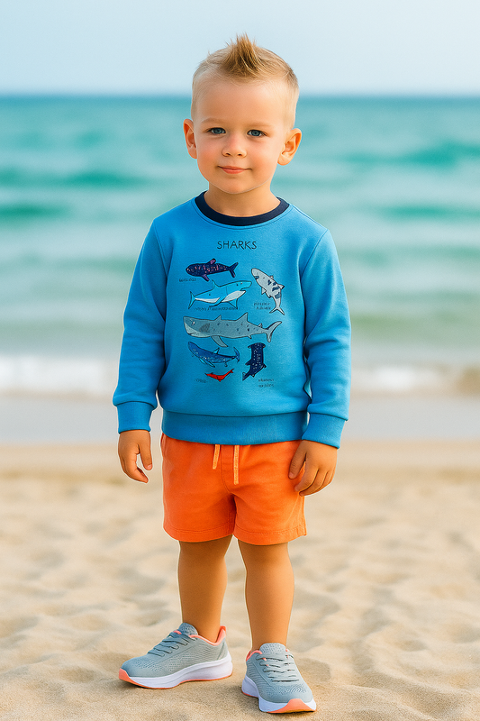 POLERON NIÑO JM SHARK