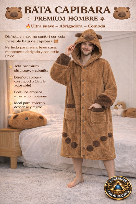 🐻 BATA CAPIBARA PREMIUM HOMBRE 🐻