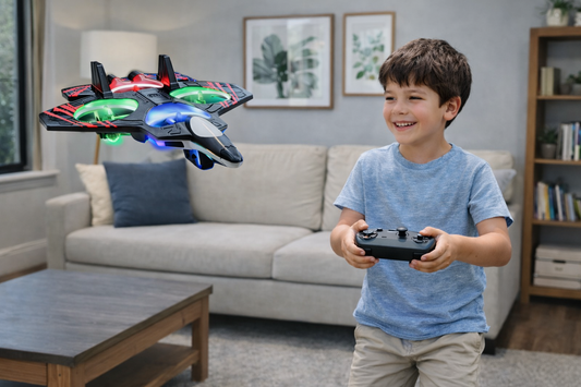 🚀 DRON F11 AIRCRAFT CON LUCES LED