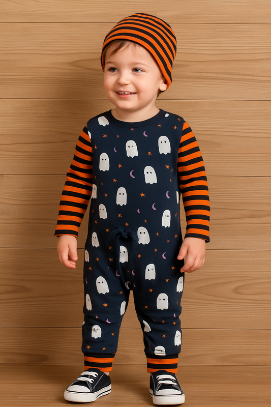 Enterito Largo con gorrito de halloween