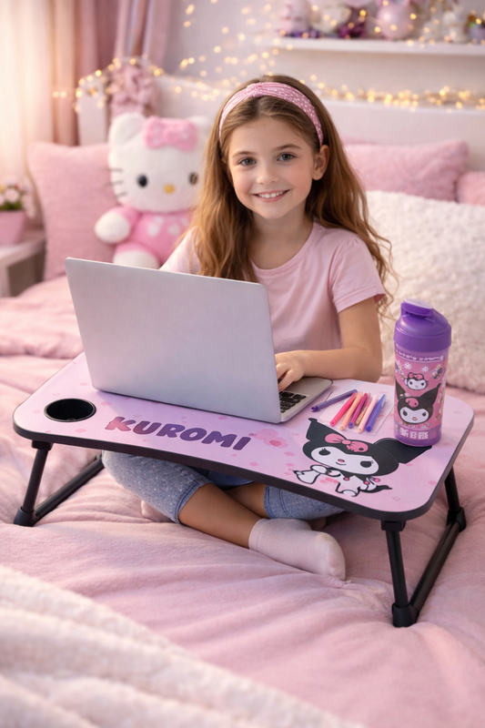 MESA DE CAMA SANRIO, HELLO KITTY, KUROMI, KEROPPI