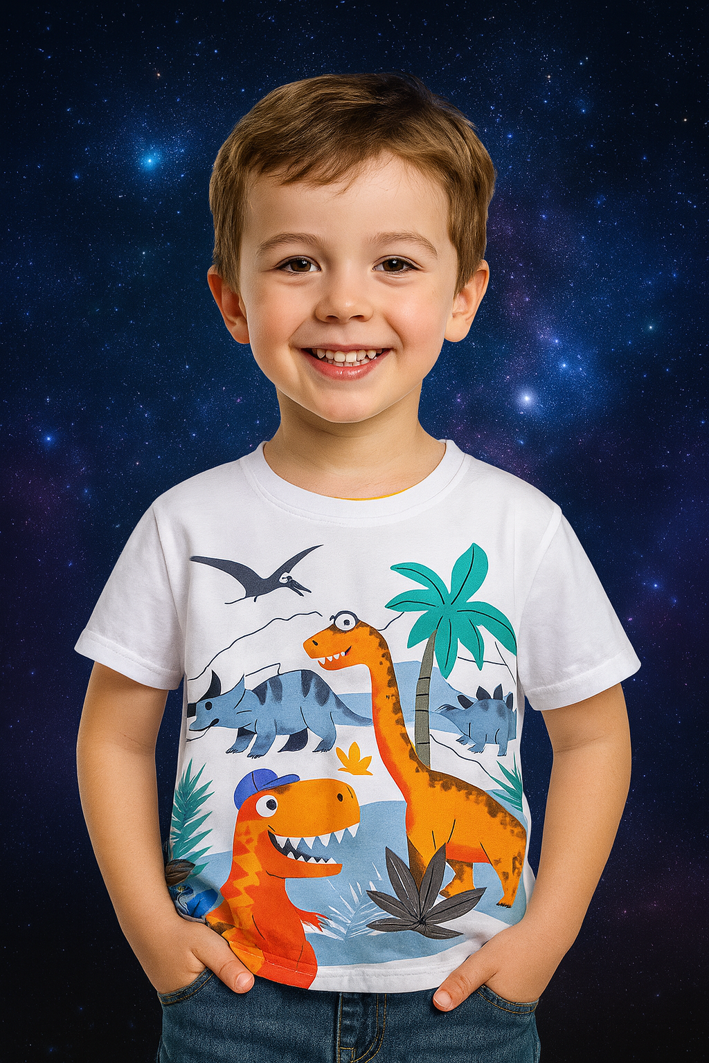 Polera Niño  100% Algodon