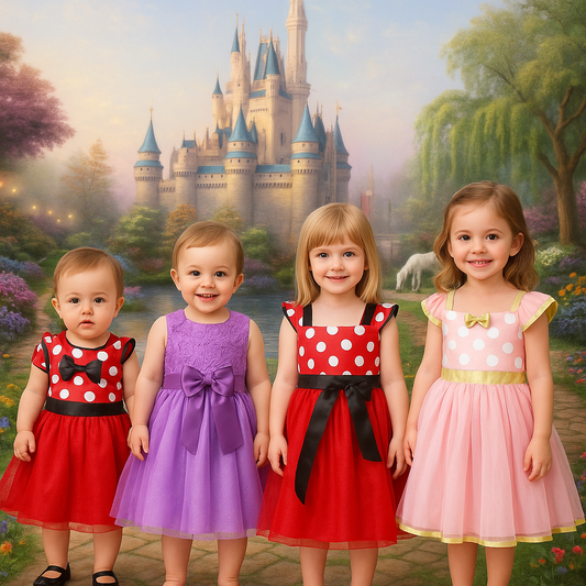 VESTIDOS ESTILO MINNI MOUSE