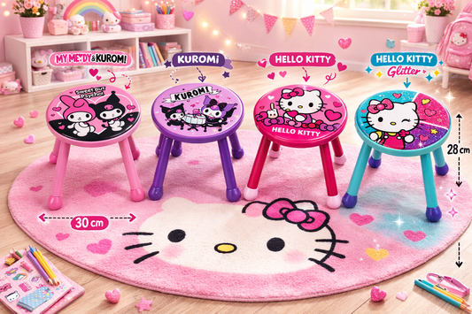 PISO INFANTIL KAWAII SANRIO HELLO KITTY  Y KUROMI