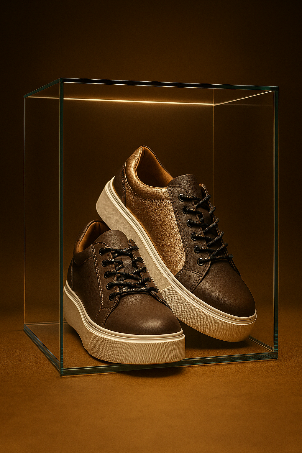 ZAPATILLAS MUJER  COBRE X