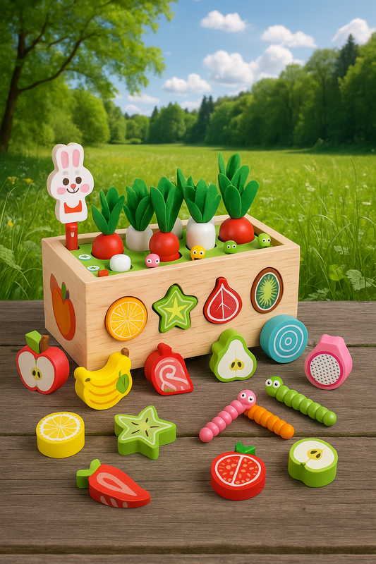 JUEGO DE Aprendizaje Clasificador DE FORMAS  PARA TU BEBE