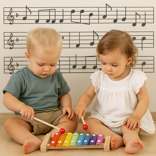 XILOFONO MUSICAL NIÑO Y NIÑA