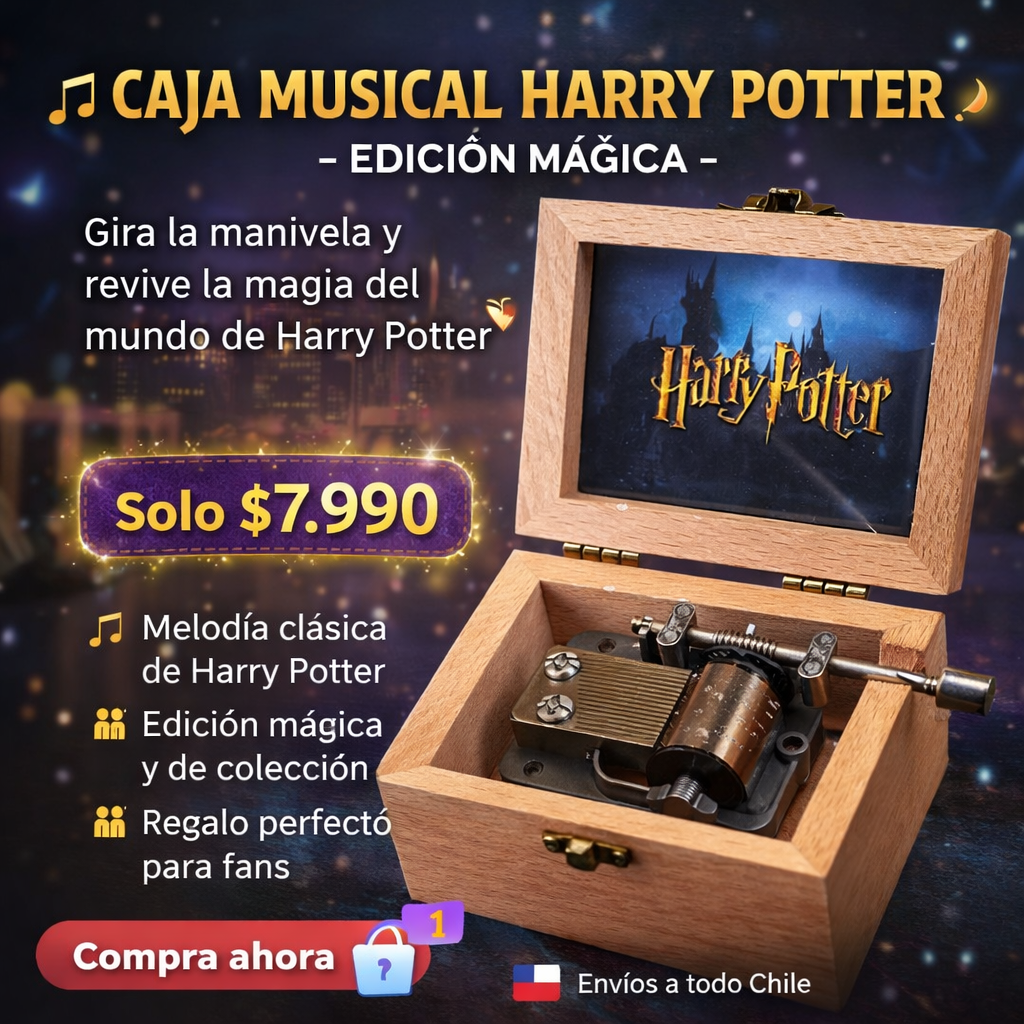 CAJAS MUSICALES HARRY POTTER EDICION MAGICA COLECCION