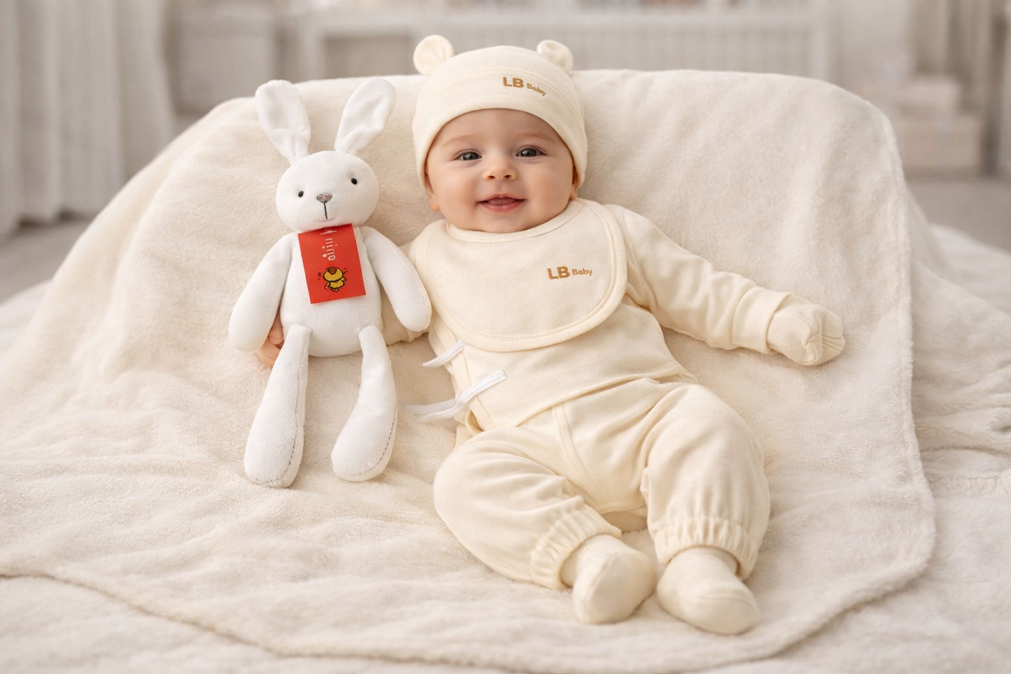 AJUAR 8 PIEZAS PARA BEBÉS