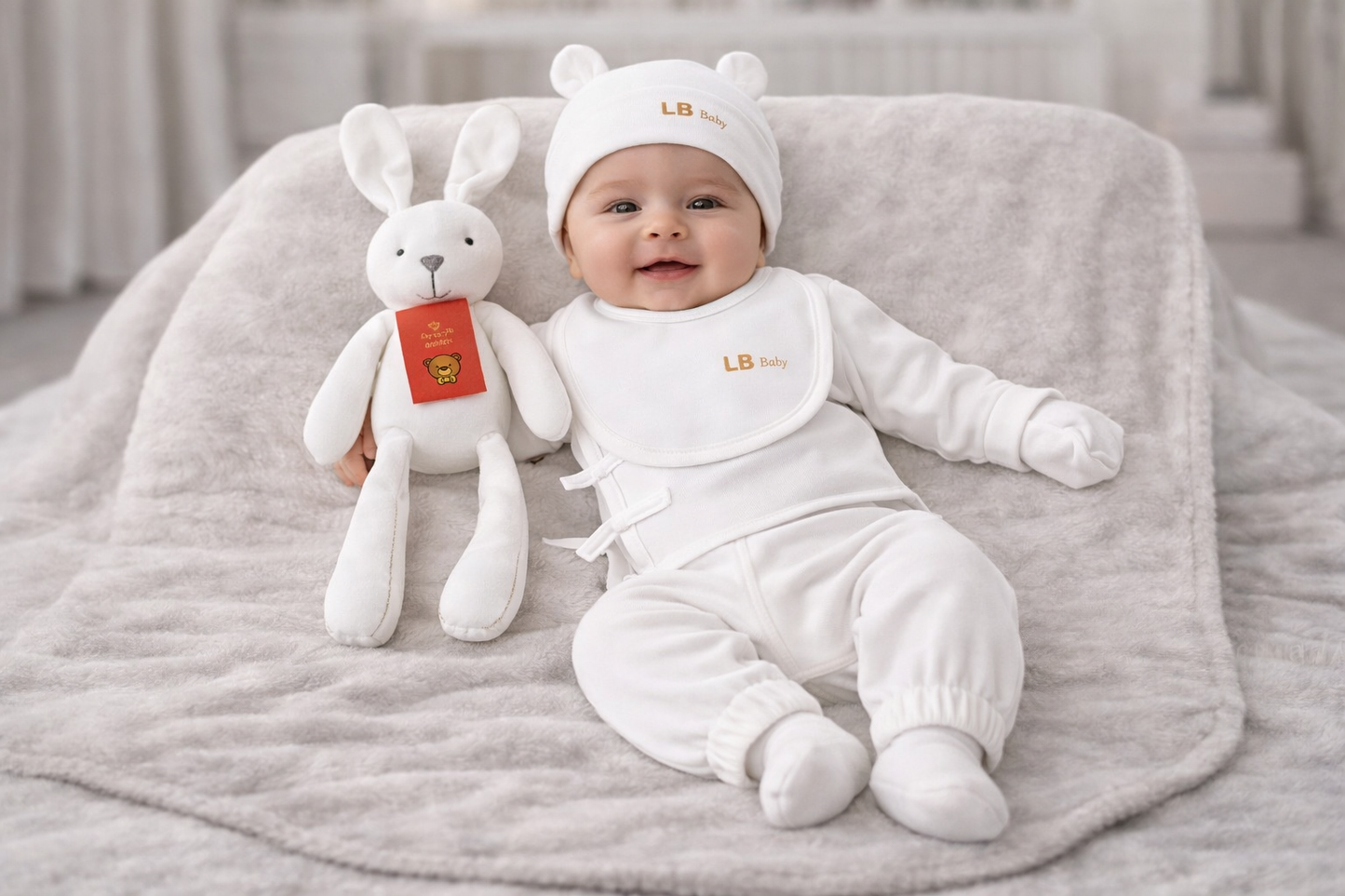 AJUAR 8 PIEZAS PARA BEBÉS