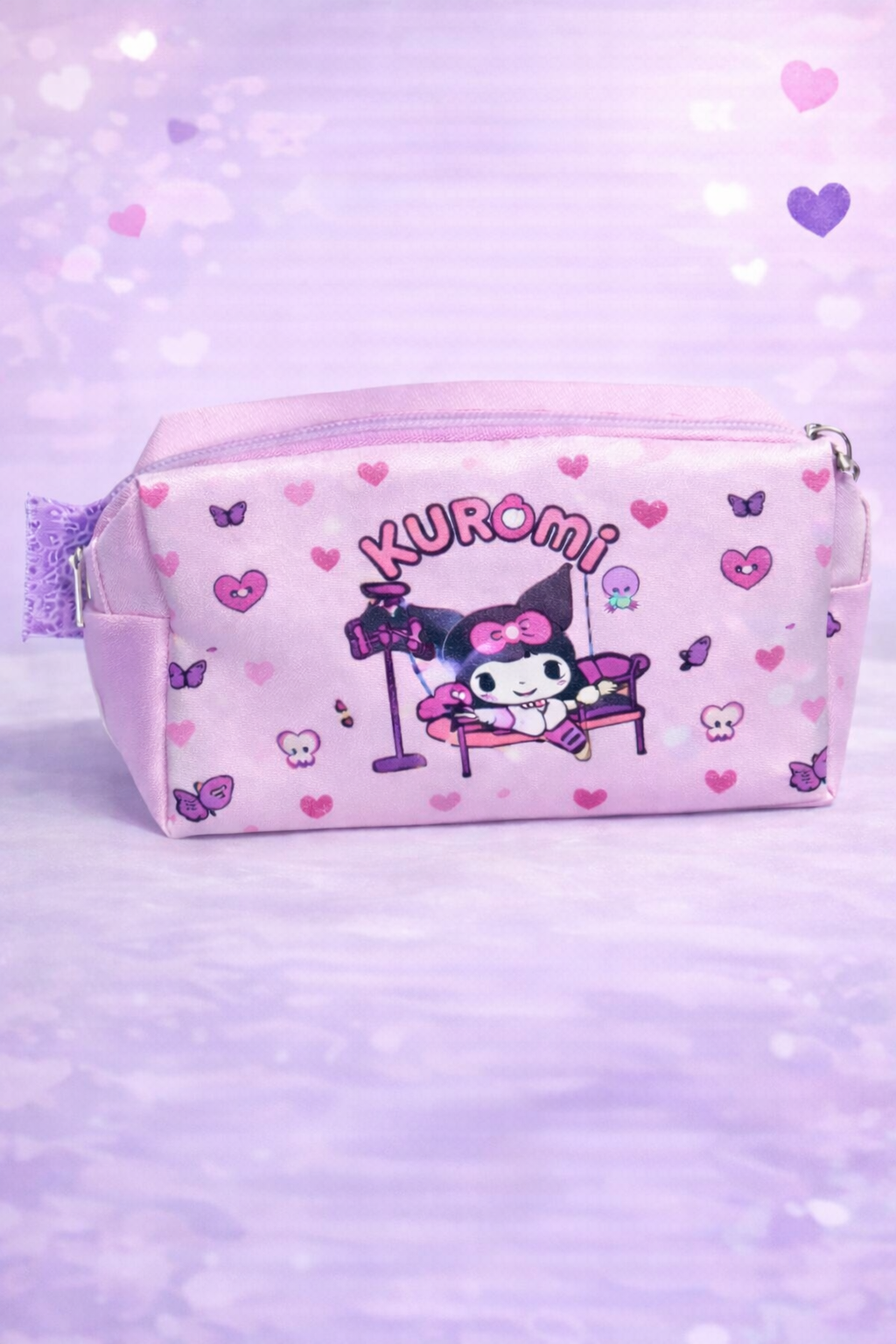 ESTUCHE KUROMI ✔ Perfecta mezcla entre “dark” y kawaii