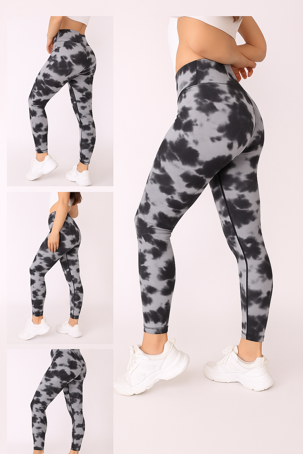 CALZAS DEPORTIVAS MUJER TIE DYE DOBLE PUSH UP