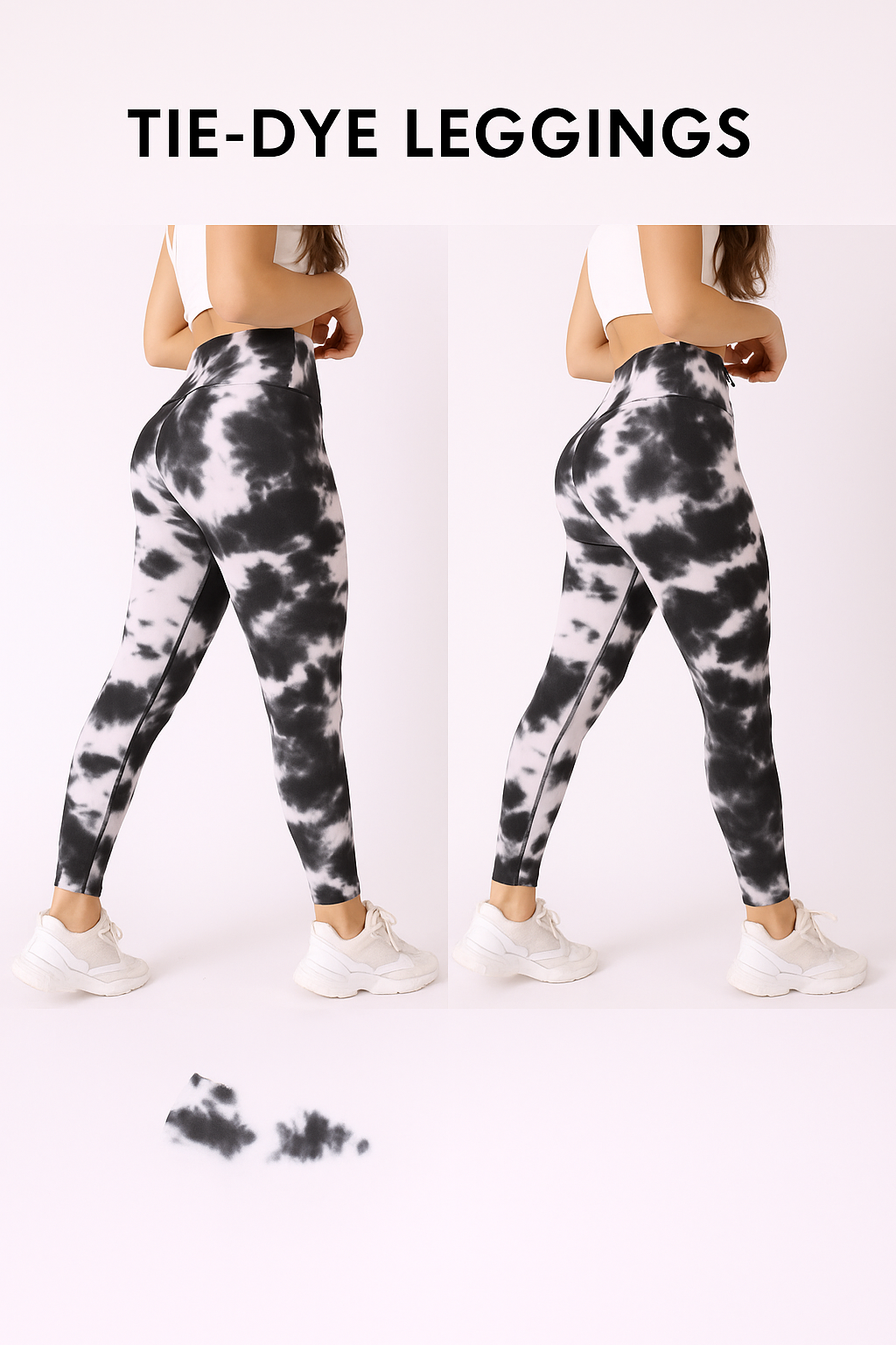 CALZAS DEPORTIVAS MUJER TIE DYE DOBLE PUSH UP