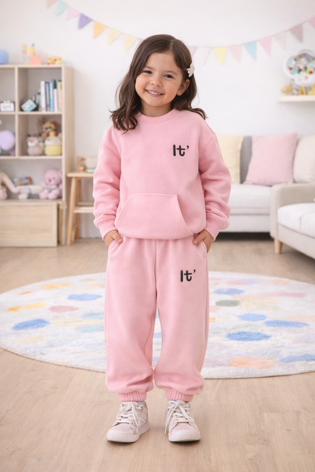 Pantalón de Buzo Infantil de Algodón – Súper Cómodo | Niños 5 a 8 Años