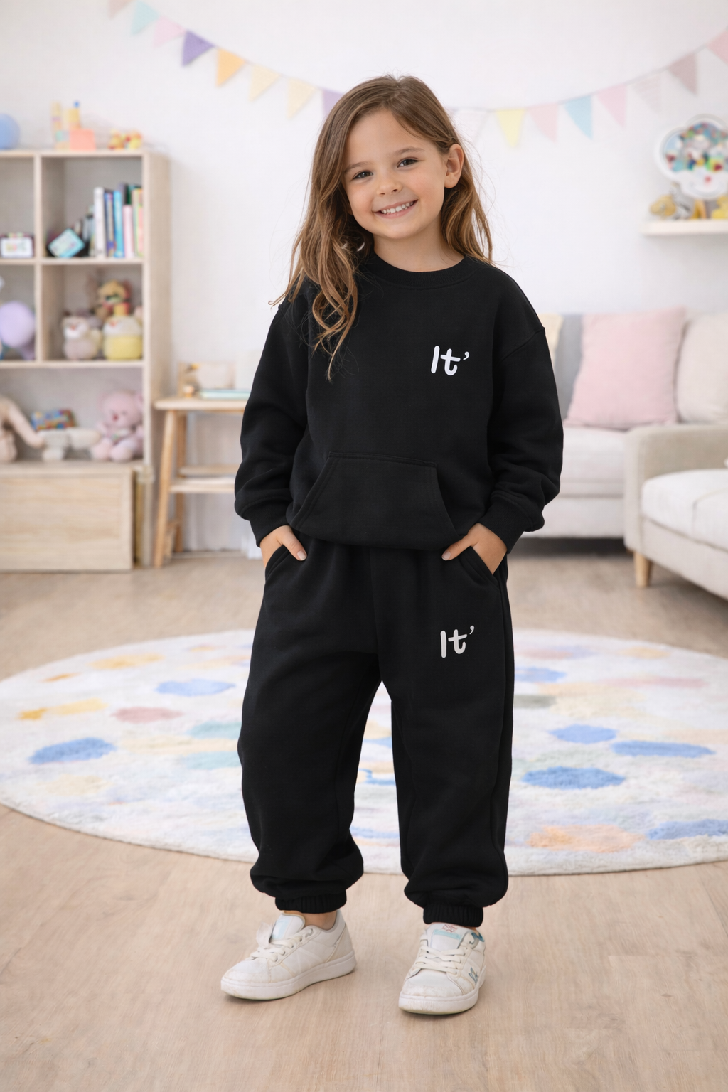 Pantalón de Buzo Infantil de Algodón – Súper Cómodo | Niños 5 a 8 Años