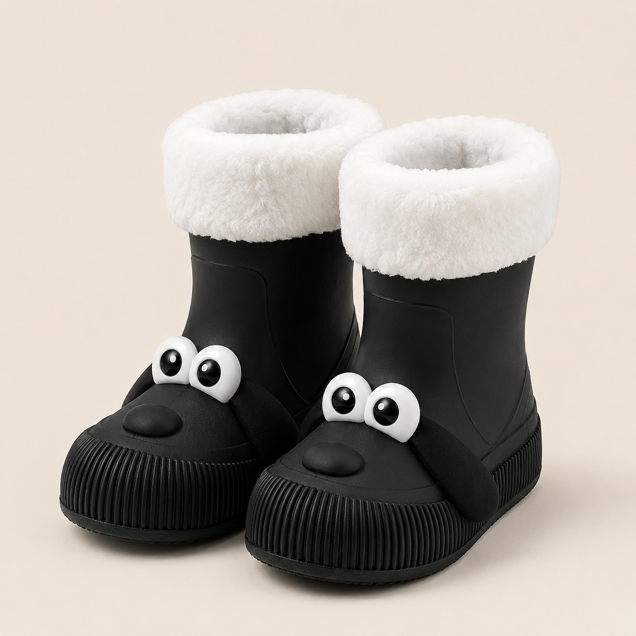 BOTAS DE AGUA INFANTIL DISEÑO PERRITO CON FORRO TÉRMICO | TALLAS 30-31 Y 34-35
