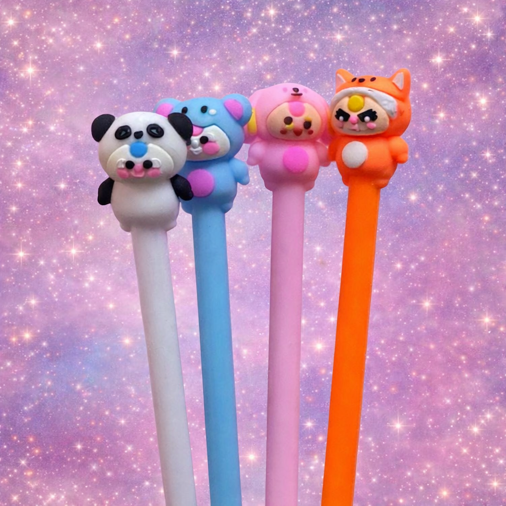 ✏️ DOCENA DE LÁPICES ANIMADOS BABY THREE