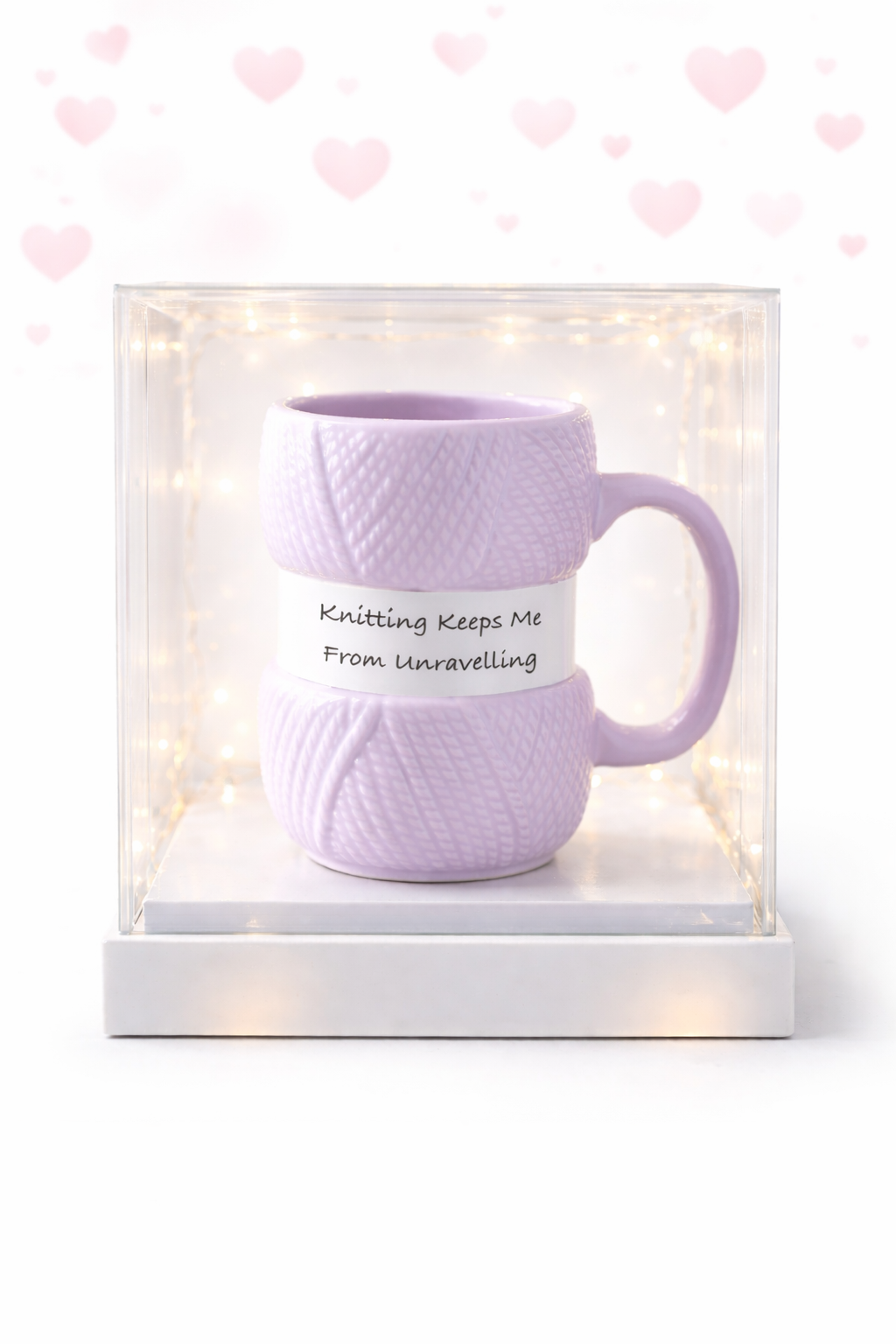 🧶 Tazones Premium Diseño Madeja de Lana 390ML – Elegantes y Únicos