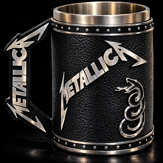 ⚡ TAZÓN METALLICA ROCK COLECCIONABLE 450 ML