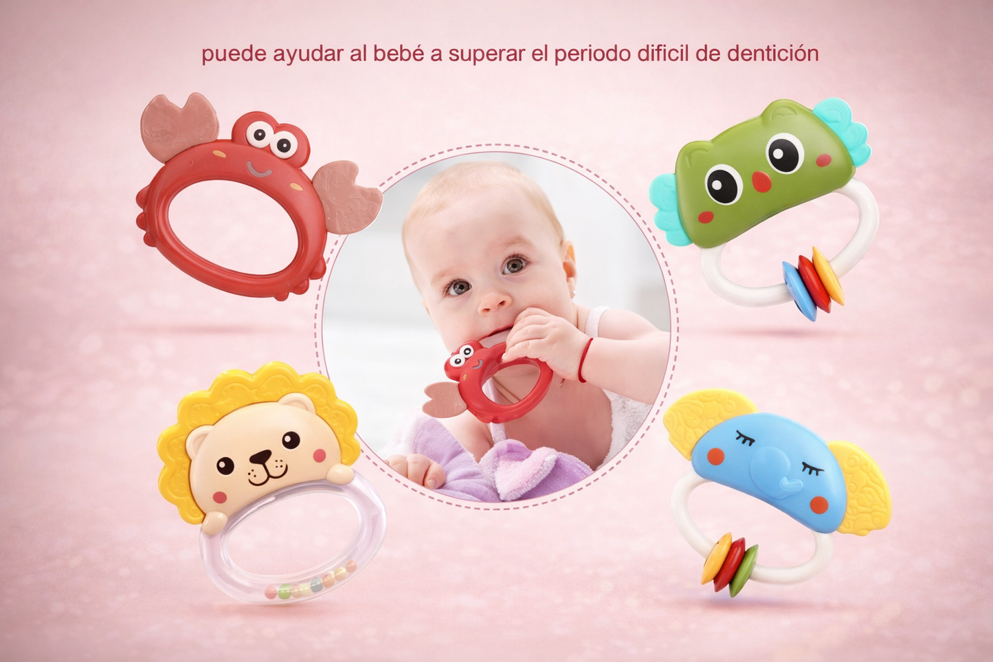 Móvil Giratorio Musical Para Bebé