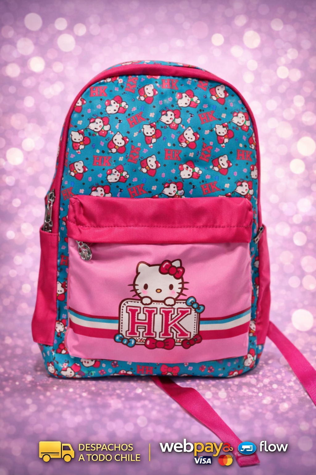 🎀 Mochilas Kawaii Hello Kitty Escolares 💕