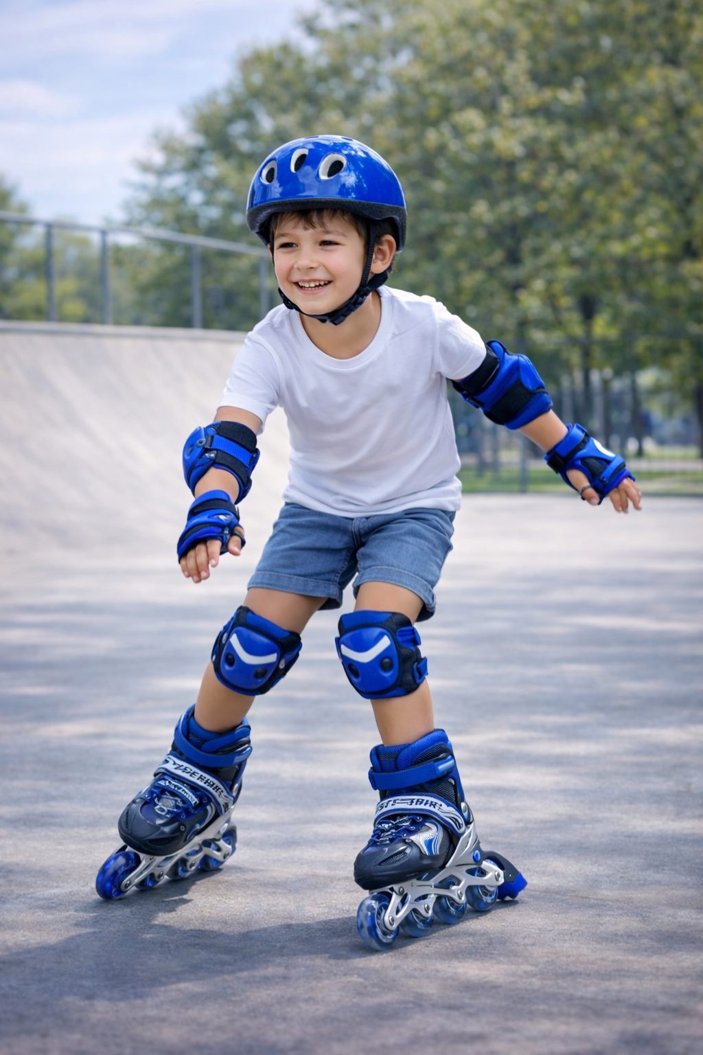 🛼 Set de Patines Lineales Niña + Niño con Protección Completa