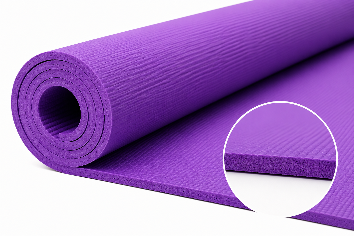 Colchoneta de Yoga y Pilates EVA 7 mm 183 × 61 cm | Antideslizante para Yoga, Pilates y Entrenamiento