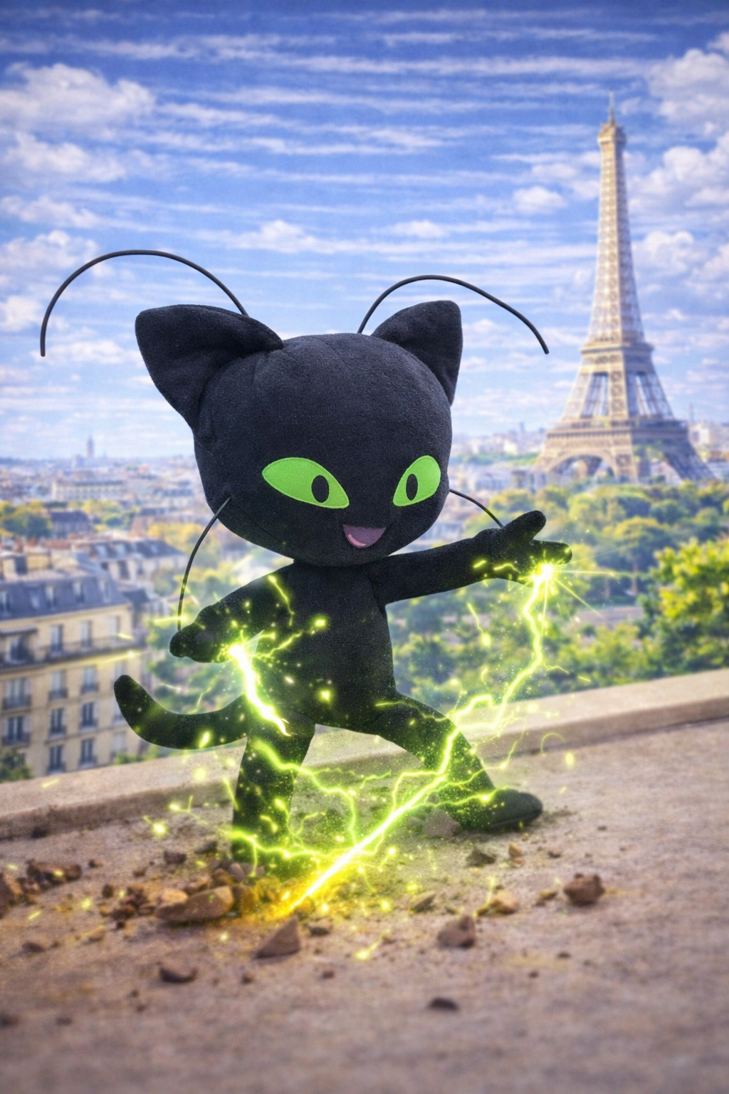 Peluche Ladybug y Cat Noir 30cm Súper Suave – Regalo Niños