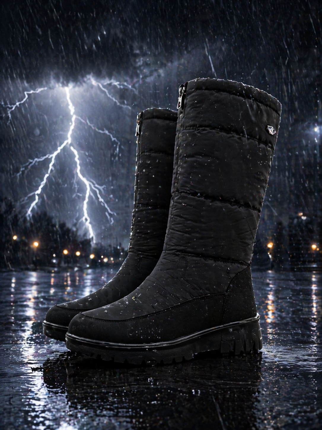 BOTAS ALTAS IMPERMEABLES Máxima protección contra frío y lluvia