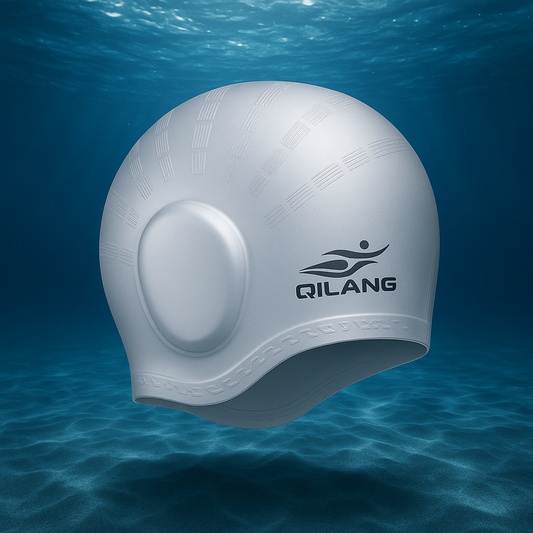 GORROS DE NATACION CON PROTECTOR DE OREJAS NIÑOS Y ADULTOS.