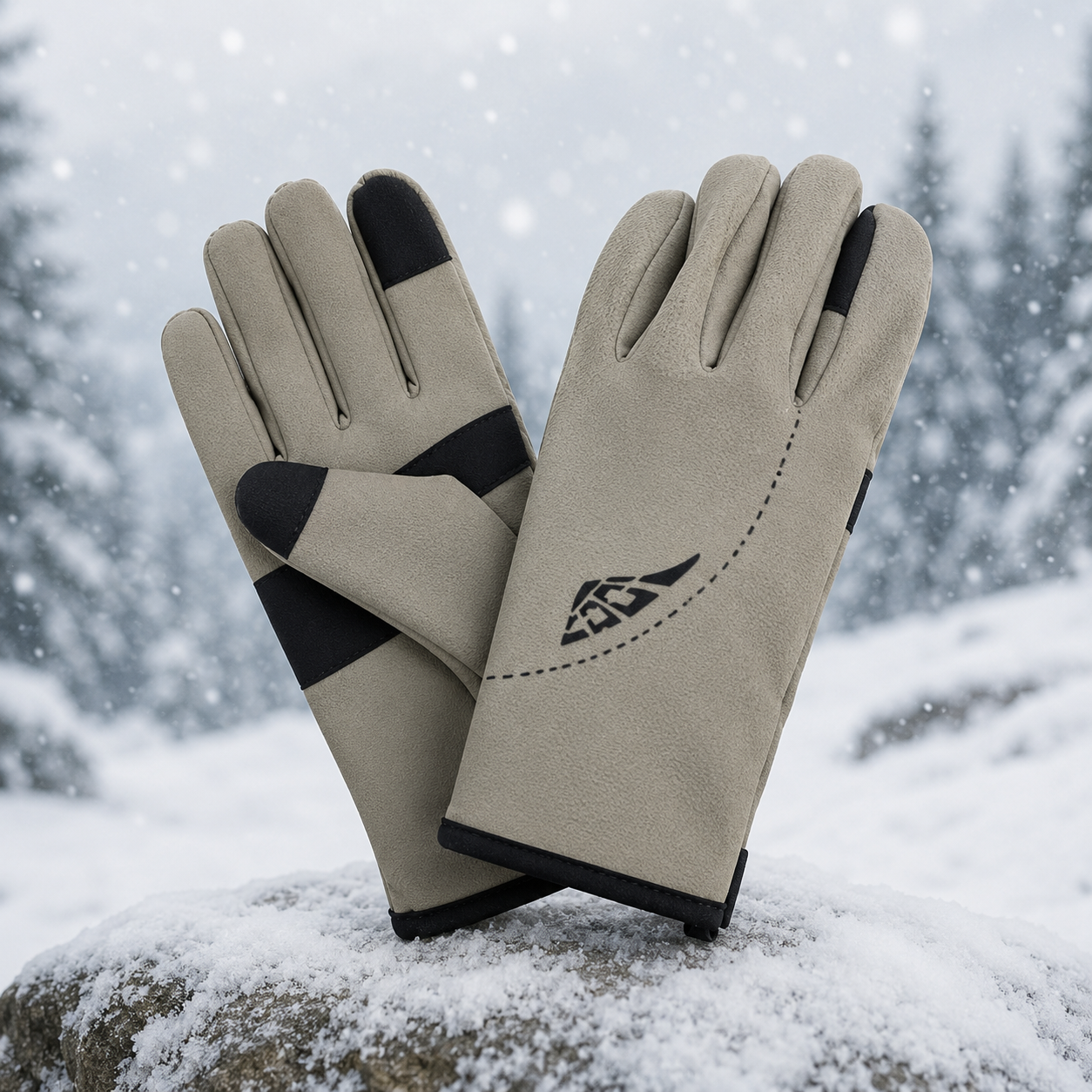 GUANTES DEPORTIVOS TÁCTILES INVIERNO OUTDOOR 24CM