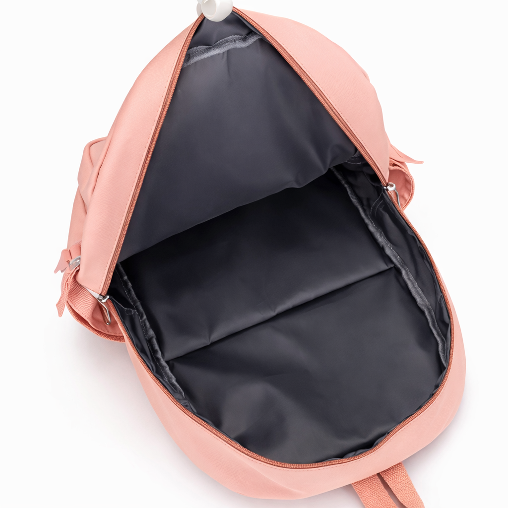 MOCHILA ESCOLAR CON OSITO NIÑAS