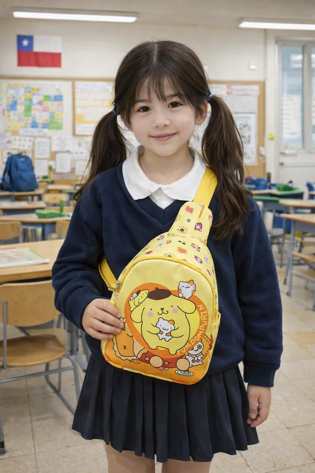 🎒 Bolsos Banano Infantil Kawaii – ¡Comodidad y Diversión para el Colegio! 💖