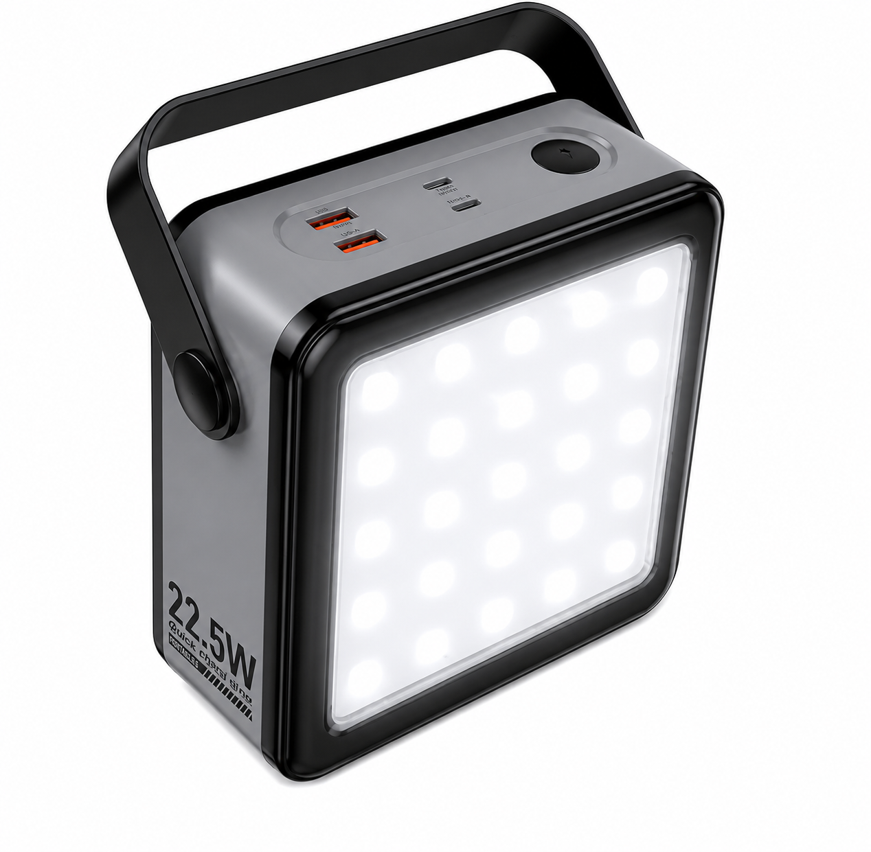POWER BANK HOCO J161 CARGA RAPIDA 80.000 mAh CON LUZ LED