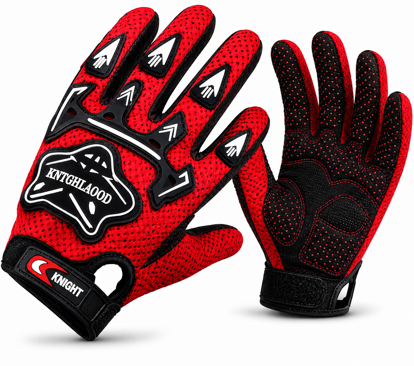 GUANTES DE MOTO INFANTILES CON PROTECCIÓN DE NUDILLOS | KNTGHLAOOD