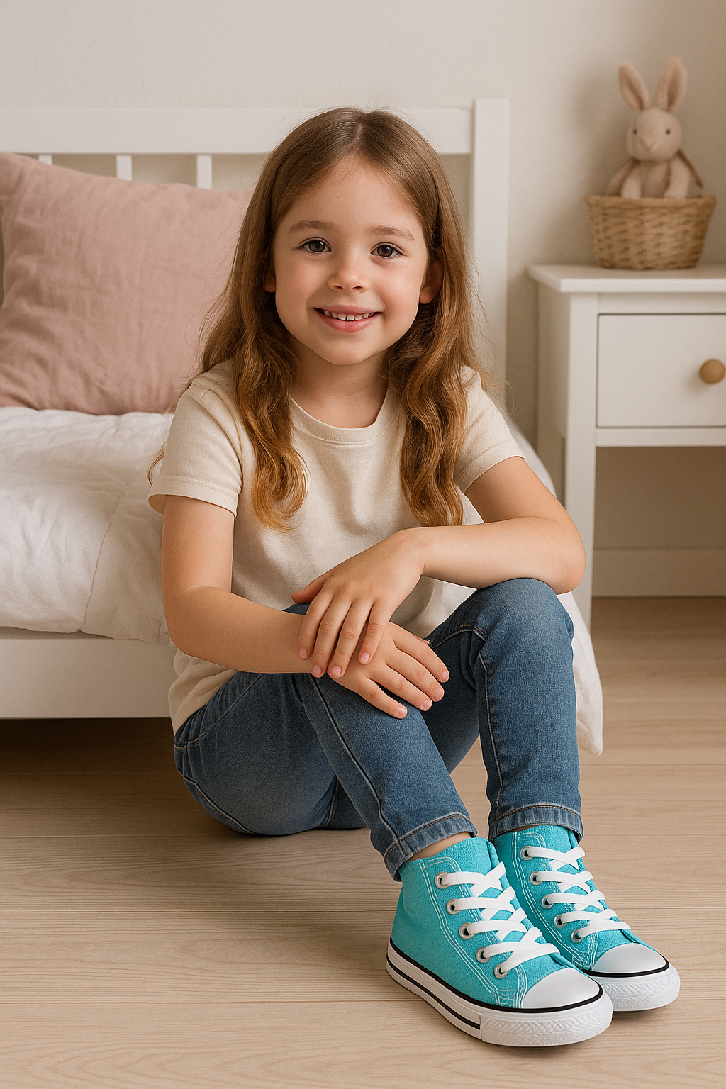 Zapatillas Niña Lona clasica