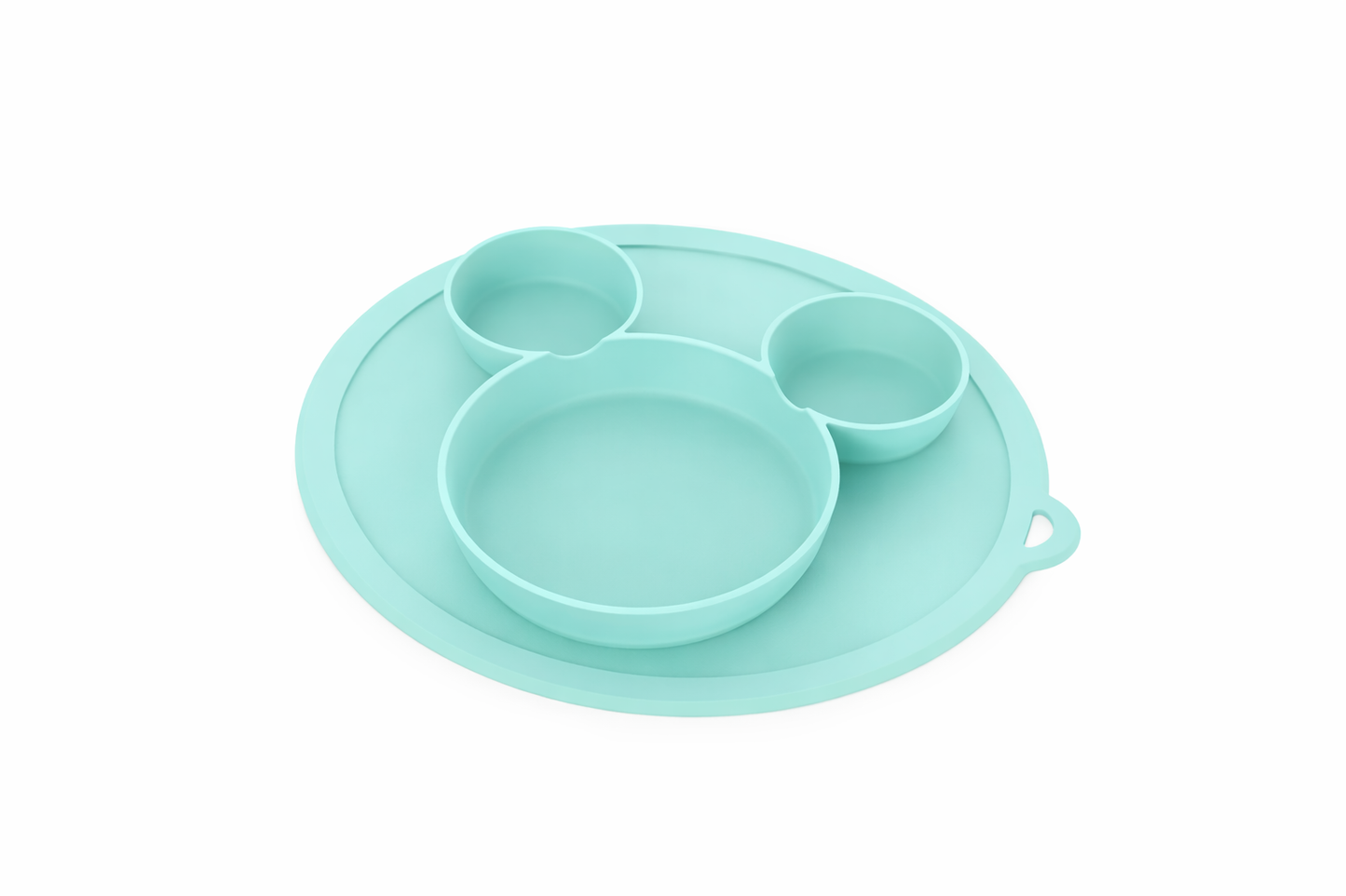 PLATO DE SILICONA ESTILO  MICKEY