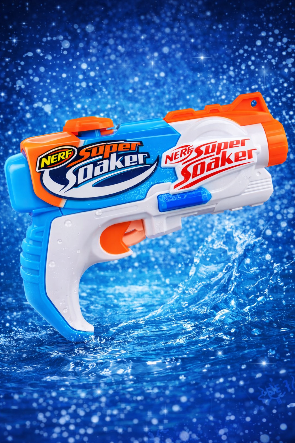 🔫 Pistola de Agua Nerf Super Soaker Piranha