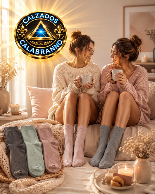 Calcetas Premium de Bambú Mujer – Ultra Suaves y Cómodas