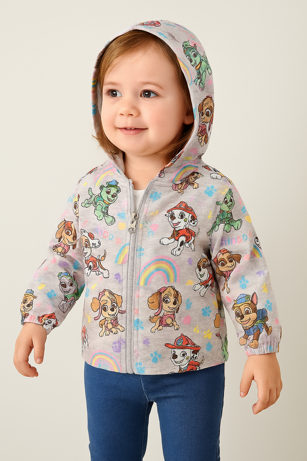 CHAQUETA NIÑA CORTA VIENTO IMPERMEABLE