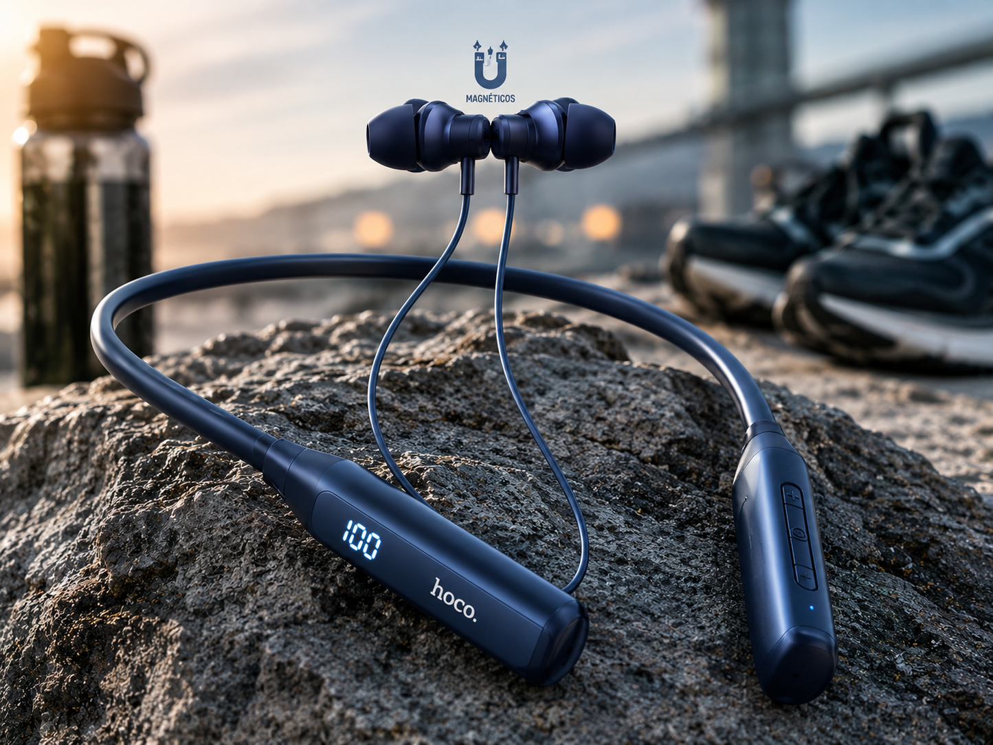 HOCO ES62 PLUS  | AUDÍFONOS BLUETOOTH 5.4 DEPORTIVOS 150H