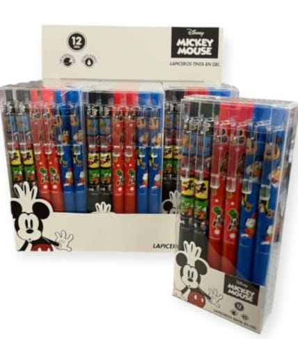 CAJA 12 LAPICEROS TINTA EN GEL COLORES SURTIDOS