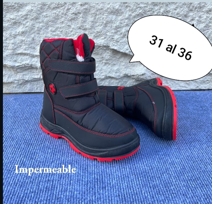 BOTAS NIÑOS IMPERMEABLES APT Sport